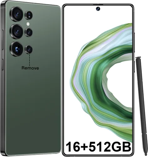 Miniatura 17 de JQAKP I25 Ultra Smartphone 16+512GB Android 14 Snapdragon 8 Gen 3 Cámara dual de 68MP+108MP Batería de 7000mAh Pantalla FHD+ de 6.99 Gris
