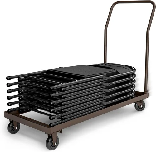 Miniatura 16 de OEF Furnishings OEFDY700/800 - Carrito de acero resistente de grado comercial con ruedas