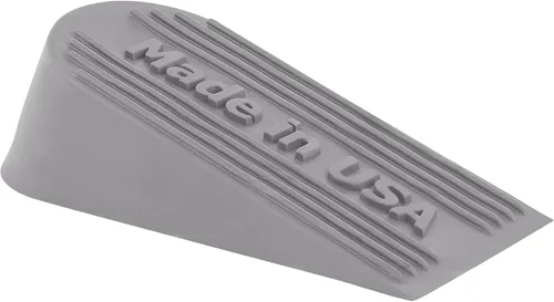 Miniatura 4 de Tope de puerta grande de goma naranja fabricado en Estados Unidos – Cuña de tope de puerta para alfombras, azulejos, suelo de hormigón, topes