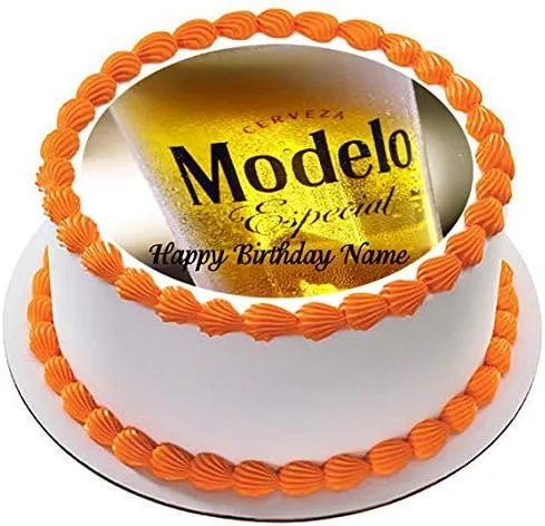 Miniatura 2 de Modelo beer (Nr2) - Decoración comestible para tartas - 7.5" redondo