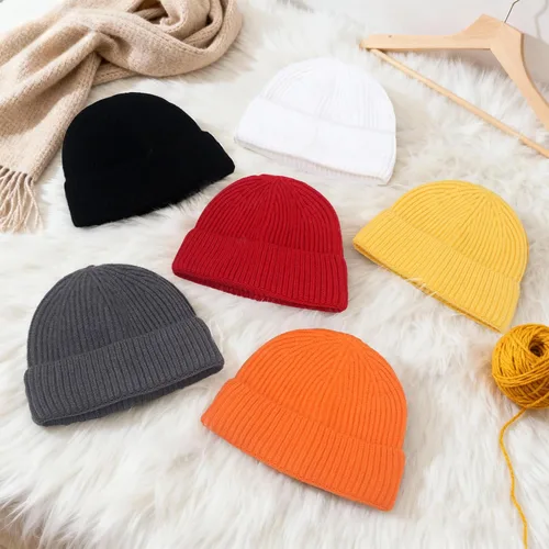 Miniatura 7 de NPQQUAN Gorros de pescador para hombres y mujeres, gorro de punto corto para invierno