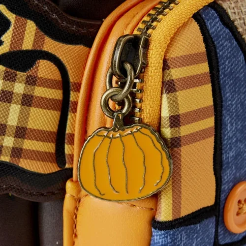 Miniatura 6 de Loungefly Mini mochila de espantapájaros Snoopy Peanuts, Marrón, Mini mochila