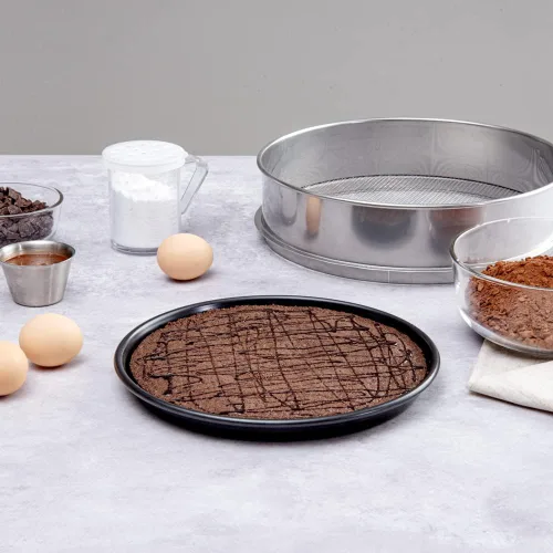 Miniatura 4 de Restaurantware Met Lux - Molde redondo para tartas de 10.2 pulgadas, 1 sartén para pizza de alta resistencia, antiadherente, de aluminio
