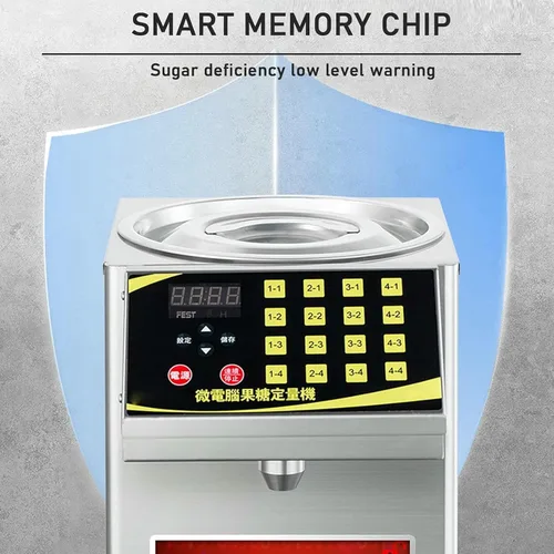 Miniatura 7 de Dispensador Automático de Fructosa de 8 L, Máquina Cuantitativa Comercial de Fructosa y Azúcar, 360 W, Máquina Cuantitativa Eléctrica y Jarabe