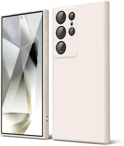 Miniatura 164 de oakxco Funda para teléfono Samsung Galaxy S21 Ultra con agarre de silicona líquida, bonita funda delgada y delgada de goma suave de TPU lisa