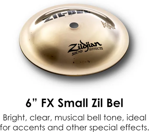 Miniatura 3 de Avedis Zildjian Company FX Series ZIL-BEL - Pequeño 6 pulgadas
