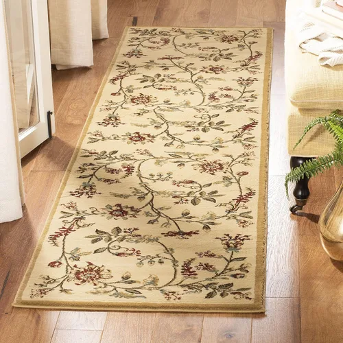 Miniatura 14 de SAFAVIEH - Alfombra de acento de la colección Lyndhurst, 3'3" x 5'3", color negro y multi, diseño floral tradicional, no desprende pelusa y de fácil
