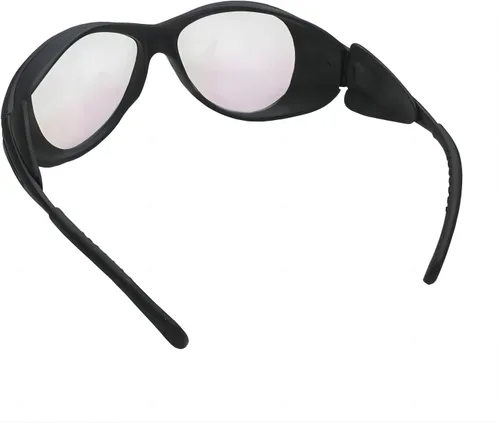 Miniatura 4 de MCWlaser Gafas de seguridad láser 1064nm para grabador láser de fibra YAG - tipo reflectante, OD5+, 940-1100nm