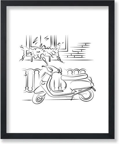 Miniatura 98 de Poster Master Póster de peonías – Estampado de flores retro – Ilustración floral – Ilustración en blanco y negro – Diseño de línea y abstracto
