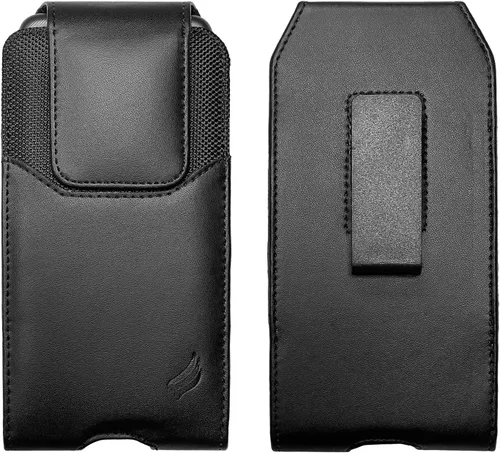 Miniatura 10 de Funda de cuero para teléfono celular para iPhone SE (2020/2022), 11 Pro, 12 13 14 15 16 17, Samsung Galaxy S22 S23 S24 S25 - Funda vertical