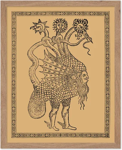 Miniatura 63 de Poster Master Póster vintage de mandala Kalachakra, impresión retro de la rueda del tiempo, arte budista, arte tibetano, regalo para hombres
