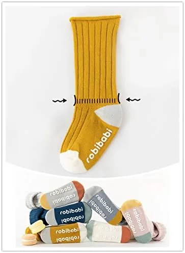 Miniatura 7 de Calcetines de algodón antideslizante para bebés y niños de 6 pares de 0 a 3 años