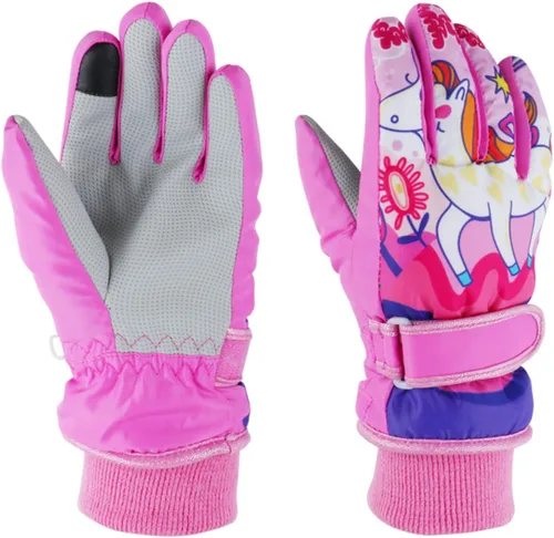 Miniatura 102 de Guantes de nieve para hombre y mujer, impermeables, para invierno, cálidos, para esquí, snowboard, guantes para mujer