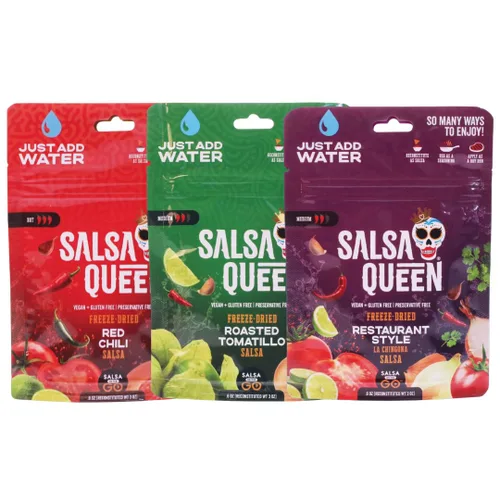 Miniatura 19 de Salsa Queen Salsa gourmet de chile rojo liofilizado Ingredientes frescos Vida útil de más de 3 años No necesita refrigeración Vegana