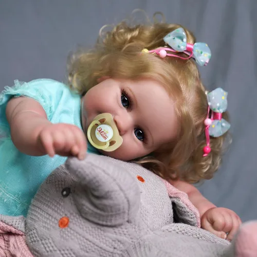 Miniatura 4 de JIZHI Muñecas Realistas de Bebé Reborn - 20 Pulgadas con Sensación Realista de Recién Nacido Adorables y Juguetonas Muñecas de Bebé de la Vida Real