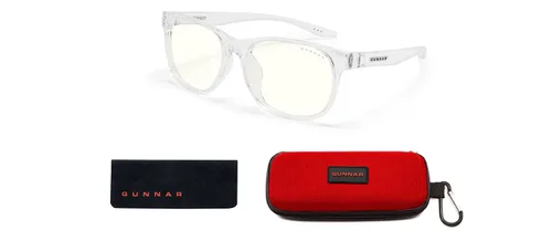 Miniatura 10 de GUNNAR - Gafas de luz azul para niños (de 8 a 12 años) - Bloquean el 65% de la luz azul - Rush, azul marino, tinte ámbar