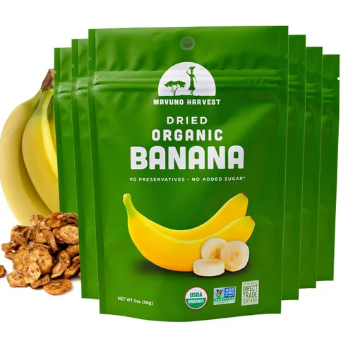 Miniatura 25 de Mavuno Harvest - Fruta seca 100% orgánica, 6 paquetes de 2 onzas de Jaca