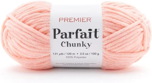 Miniatura 18 de Premier Parfait Hilo Grueso - Súper Voluminoso para Tejer y Hacer Ganchillo, Chenilla, Sunshine