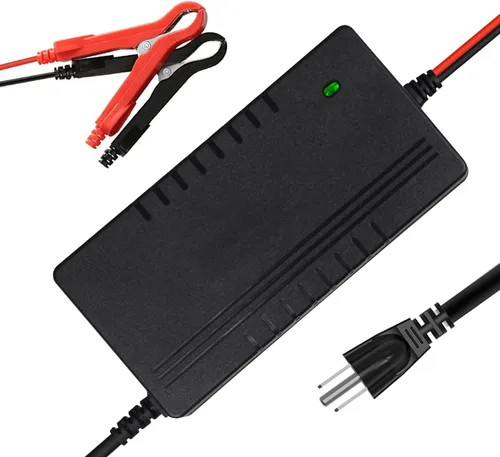 Miniatura 10 de Cargador de batería LifePO4 de 12V 10A 14.6V Cargador inteligente y mantenedor para baterías automotrices recargables LiFePO4 de litio y hierro