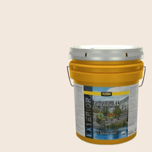 Miniatura 57 de Rodda Paint CASCADIA XL Pintura e imprimación satinada para exteriores en uno, cuarto de galón, azul playa norte