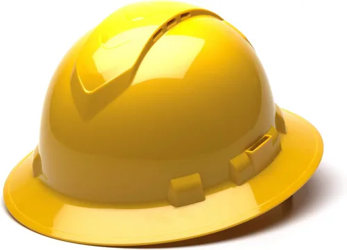 Miniatura 11 de Pyramex Ridgeline - Casco duro de ala completa, ventilado, con suspensión de trinquete de 4 puntos