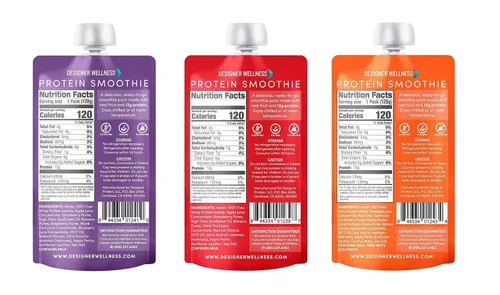 Miniatura 4 de Designer Wellness Paquete variado de batidos de proteínas y paquete de bayas mixtas