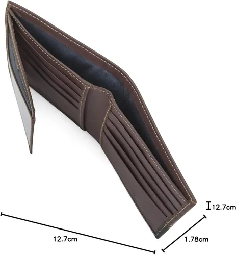 Miniatura 43 de Timberland Men's Leather Passcase Bifold Wallet Hybrid