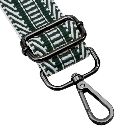 Miniatura 139 de ZOOEASS Hebillas de níquel Correa ancha para el hombro ajustable de repuesto para cinturón de pistola, hebilla de guitarra estilo bandolera