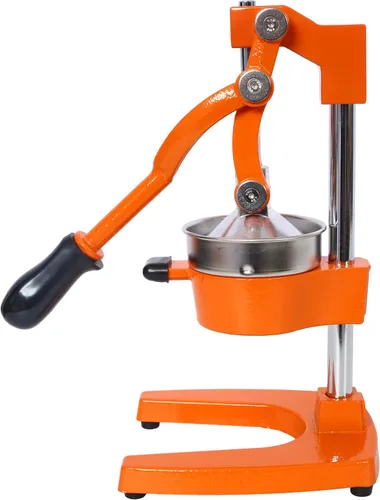 Miniatura 3 de Exprimidor de cítricos de hierro fundido, prensa manual manual extra grande de grado comercial, exprimidor de encimera resistente para jugo