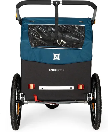 Miniatura 2 de Burley Encore X, remolque y cochecito para bicicleta para niños de 2 asientos