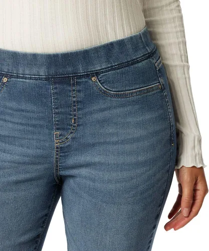 Miniatura 21 de Signature de Levi Strauss & Co. Gold Totally Shaping - Jeans ajustados para mujer, totalmente moldeadores, sin botones