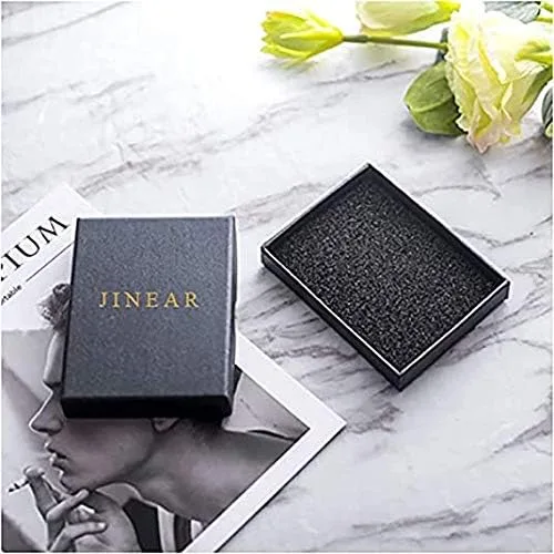 Miniatura 7 de JINEAR Anillo de cúpula gruesa chapado en oro de 18 quilates con diseño de croissant trenzado trenzado para mujeres y hombres, anillo de boda