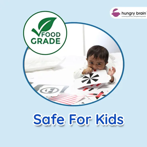 Miniatura 8 de hungry brain Inicio Equipos Tarjetas Flash para Niños Pequeños 1 Año I Montessori, Actividades de Aprendizaje Preescolar y Kindergarten Tarjetas