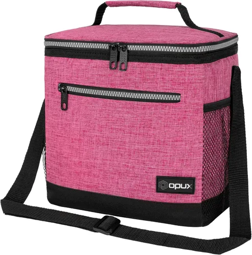 Miniatura 30 de OPUX - Fiambrera de alta calidad, aislada para hombres y mujeres adultas, resistente al almuerzo escolar para niños, niñas, niños Bolsa de Azul