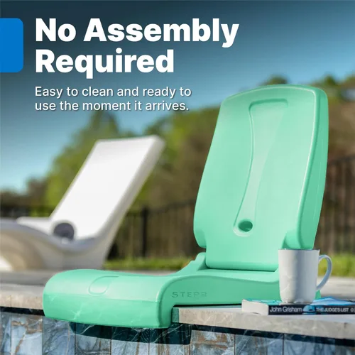 Miniatura 8 de Step2 Asiento Plegable para Adultos Flip Seat, Silla Portátil para Exteriores para Piscina, Tailgating, Camping, Silla de Picnic, Proporciona Apoyo