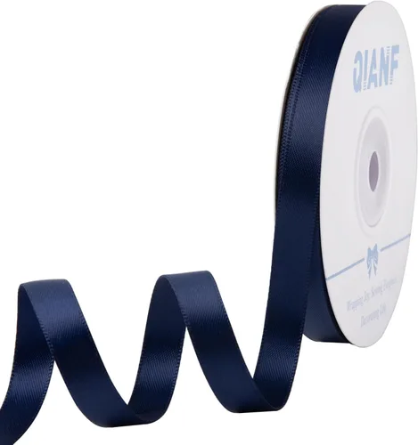 Miniatura 14 de QIANF Cinta plateada de satén de doble cara de 1-1/2 pulgadas para envolver regalos, lazos para el pelo, hacer cintas para el cabello, bandas