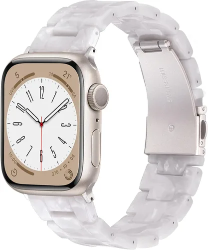 Miniatura 17 de V-MORO - Correas de resina compatibles con Apple Watch Series 11/10/9/8/7 y SE/6/5/4/3/2/1/SE3 de 1.49, 1.57, 1.61, 1.65 pulgadas, correa ligera