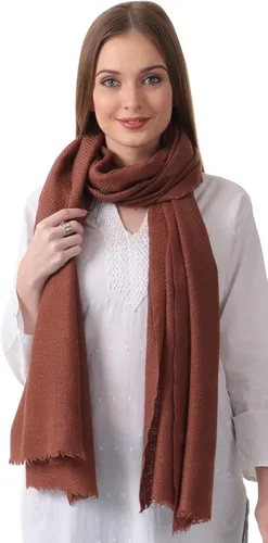 Miniatura 66 de 100% puro CASHMERE 2PLY BUFANDA/STOLE, HERRINGBONE SUPER SUAVE, GRUESO, LIGERO, PASHMINA