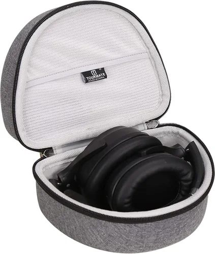 Tourmate Funda de viaje rígida para auriculares Skullcandy Crusher Evo sobre la oreja/auriculares HROEENOI JZ02/Anker Soundcore Life Q20 Auriculares