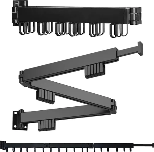 Estante de secado plegable para colgar en la pared, resistente y plegable con ganchos para uso en interiores y exteriores, perfecto para
