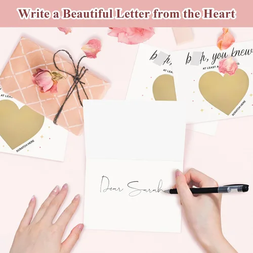 Miniatura 4 de 10 tarjetas para raspar propuestas de dama de honor, 6 damas de honor, 1 dama de honor, 1 matrona de honor, 2 niñas de flores. Regalos únicos