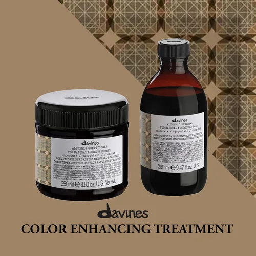 Miniatura 3 de Davines Alchemic Conditioner, Color Depositing Cream - Intensifies & Hydrates Tones with Jojoba Oil