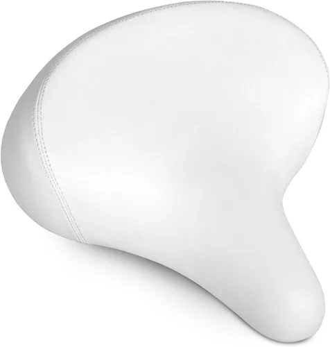 Miniatura 9 de Bikeroo Wide Cruiser Saddle - Comfort Seat Fits Indoor & Outdoor Bicycles - Steel Spring & Elastomer Suspension - Memory Foam