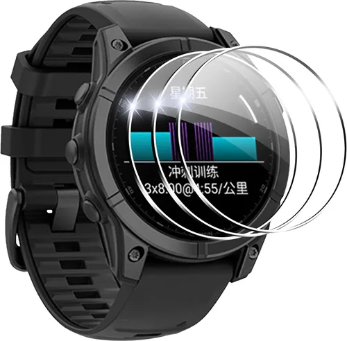 Miniatura 18 de Protector de pantalla compatible con Amazfit Active 2, antiarañazos, cobertura de pantalla completa 3D, compatible con fundas, HD Ultra, paquete de 3