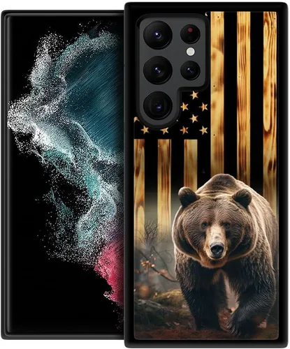 Miniatura 35 de DJSOK Funda para Samsung Galaxy S22 Ultra, diseño de patrón de lujo, a prueba de golpes, resistente, fundas para hombre y mujer, diseño clásico