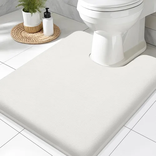 Miniatura 92 de Smiry Tapetes de Baño de Espuma Viscoelástica 36 x 24 pulgadas, Tapetes de Baño Extra Suaves y Absorbentes, Alfombra Antideslizante Lavable