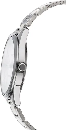 Miniatura 3 de Casio #MTP-V005D-7A Reloj analógico estándar de acero inoxidable con esfera plateada para hombre, plateado, Reloj analógico, movimiento de cuarzo