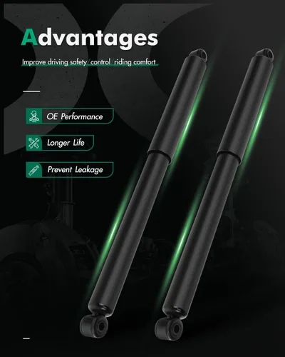 Miniatura 2 de SCITOO - Amortiguador trasero para Ford se adapta a 1990 1991 1992 1993 1994 1995 1996 para Ford para amortiguadores F-150 344079 Struts - Juego