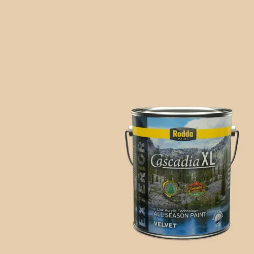 Miniatura 138 de Rodda Paint CASCADIA XL Pintura e imprimación satinada exterior en uno, cuarto de galón, abulón