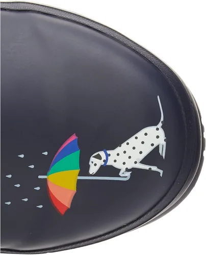 Miniatura 5 de Joules Welly Print - Perro arcoíris azul marino 6 B (M), Navy Rainbow Dog, 6